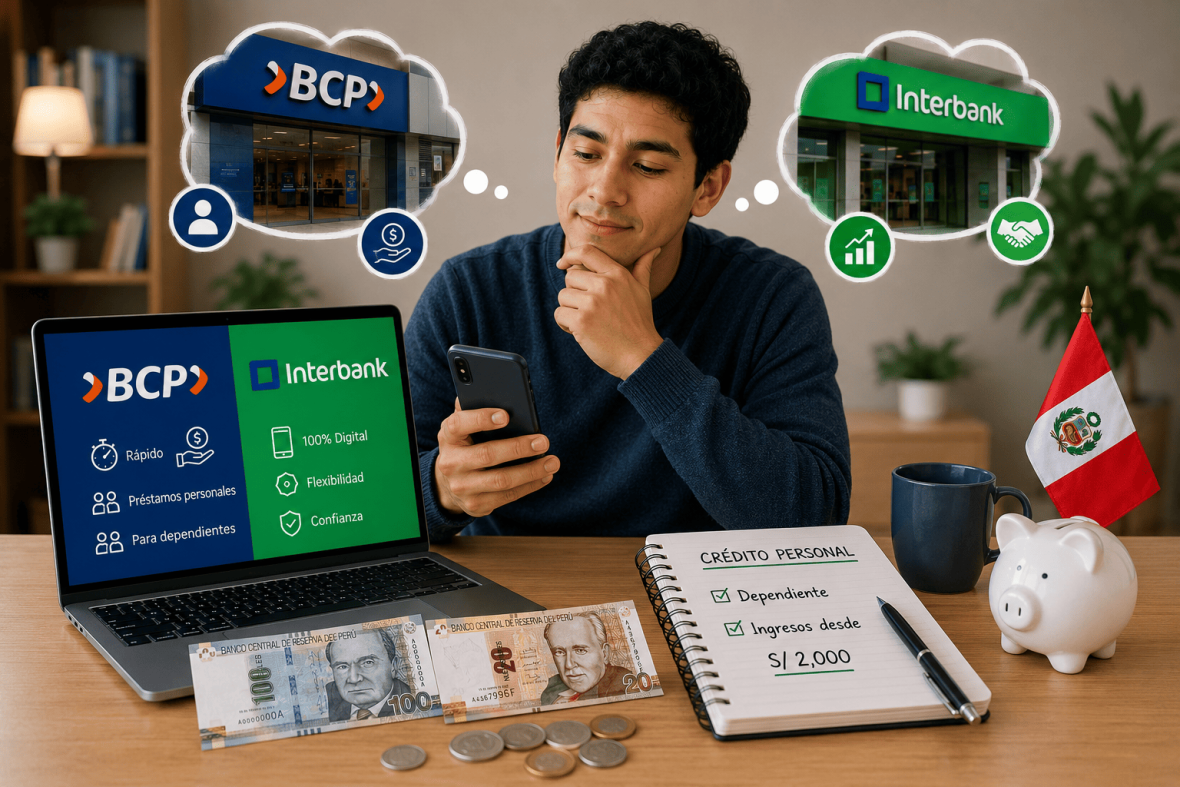 BCP vs Interbank, comparativa