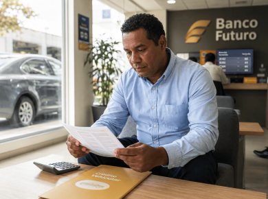 Crédito vehicular compara bancos
